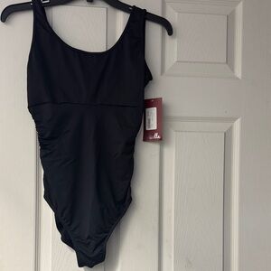 Black One-Piece Leotard